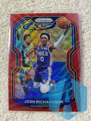 2020-21 Panini Josh Richardson Red Wave Prizm #136